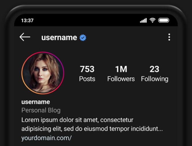 Instagram Mockup 2020 PSD